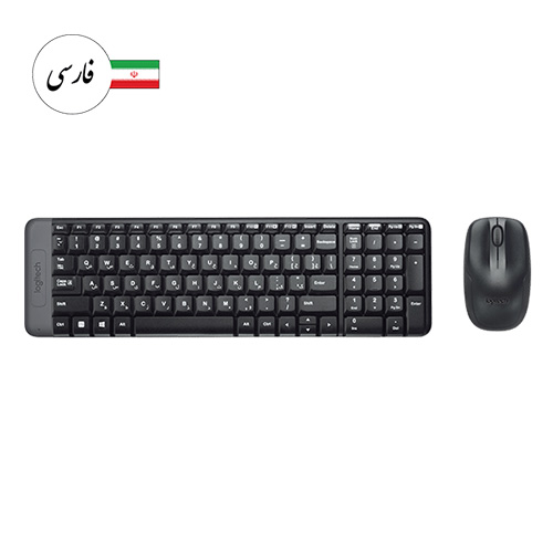 کیبورد ماوس لاجیتک مدل LOGITECH MK220 COMBO