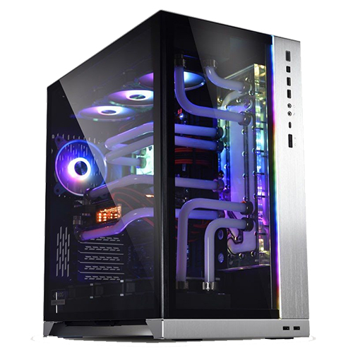 کیس لیان لی مدل Lian Li PC-O11 Dynamic XL ROG Silver