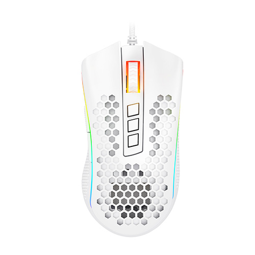 ماوس گیمینگ Redragon مدل M808 Storm White