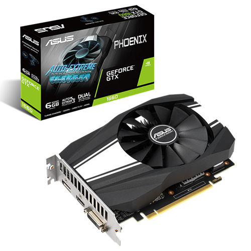 کارت گرافیک ایسوس مدل PH-GTX1660-6G