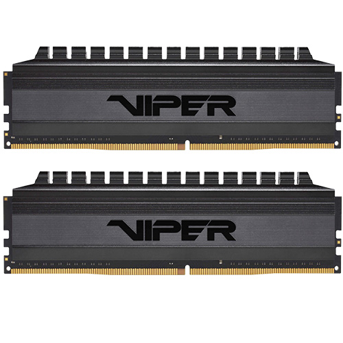 رم پتریوت Patriot Viper 4 Blackout Series DDR4 16GB 2 x 8GB 4000MHz CL19 Kit