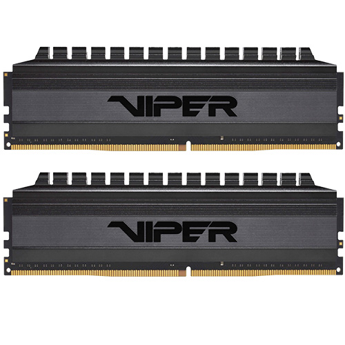 رم پتریوت Patriot Viper 4 Blackout Series DDR4 32GB 2 x 16GB 3600MHz CL18 Kit