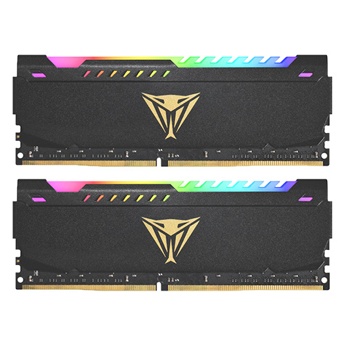 رم پتریوت Patriot Viper Steel RGB DDR4 64GB 2 x 32GB 3200MHz CL18 Kit