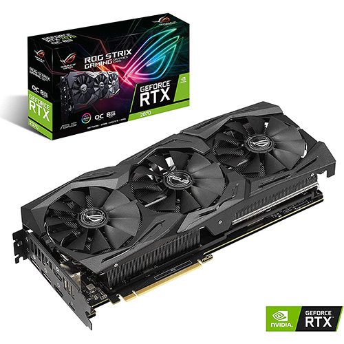 کارت گرافیک ایسوس مدل ROG-STRIX-RTX2070-O8G-GAMING