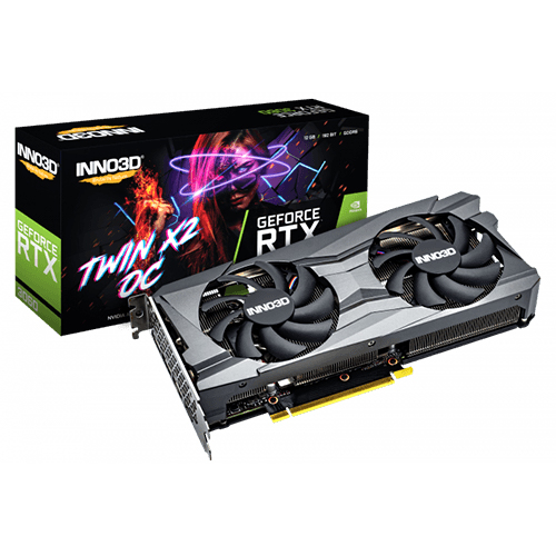 کارت گرافیک INNO3D مدل RTX 3060 12GB TWIN X2 OC