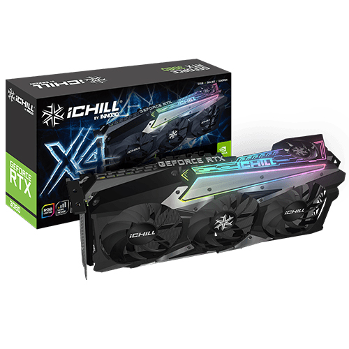 کارت گرافیک INNO3D مدل RTX 3080 12GB iChill X4 LHR