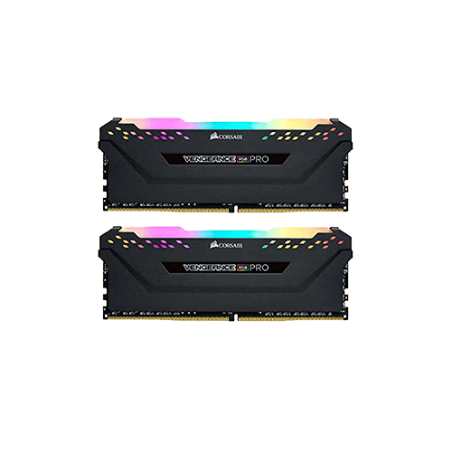 رم کورسیر VENGEANCE RGB PRO 32GB 16GBx2 3600MHz CL18