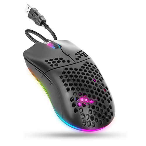 ماوس گیمینگ گرین مدل GM606 RGB