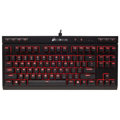 کیبورد مکانیکال کورسیر K63 BLACK MX RED-LED