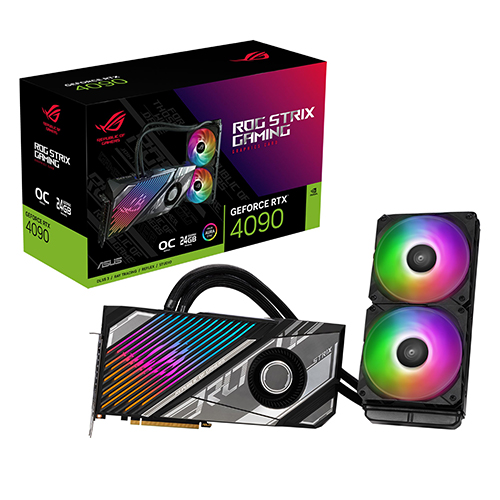 کارت گرافیک ایسوس مدل ROG Strix LC RTX™ 4090 24GB GDDR6X OC