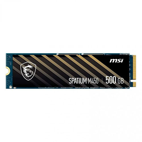 هارد اس اس دی NVMe M.2 اینترنال ام اس آی مدل SPATIUM M450 ظرفیت 500 گیگابایت