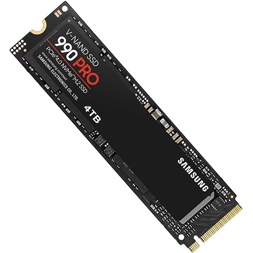 حافظه اس اس دی اینترنال سامسونگ مدل 990PRO NVMe ظرفیت 4 ترابایت