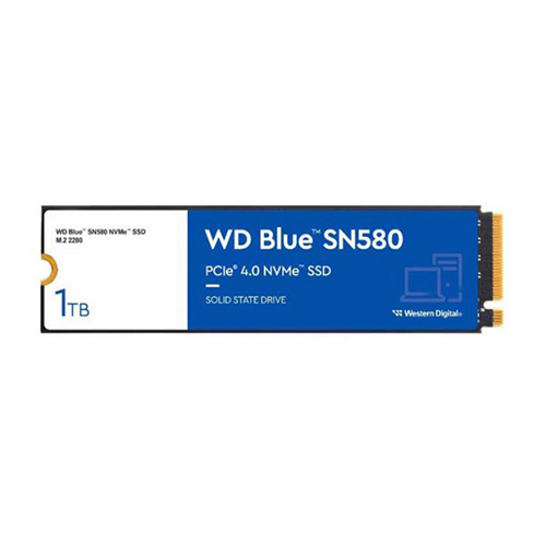 اس اس دی WD Blue SN580 اینترنال ۱ ترابایت وسترن دیجیتال M.2 Nvme